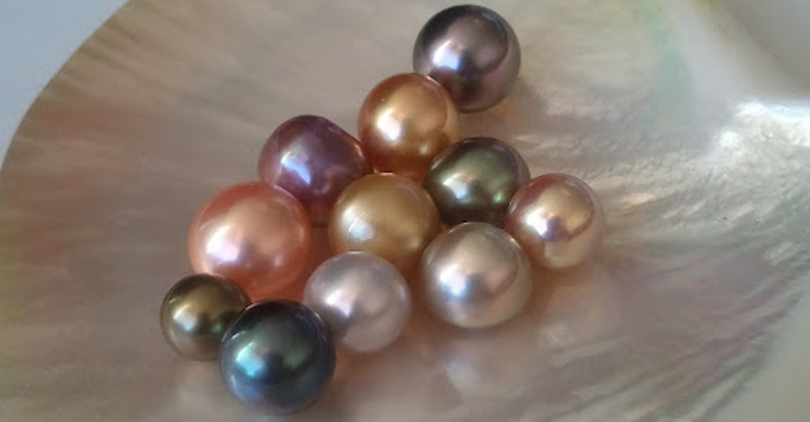 Natural Colors in Different Types of Pearls